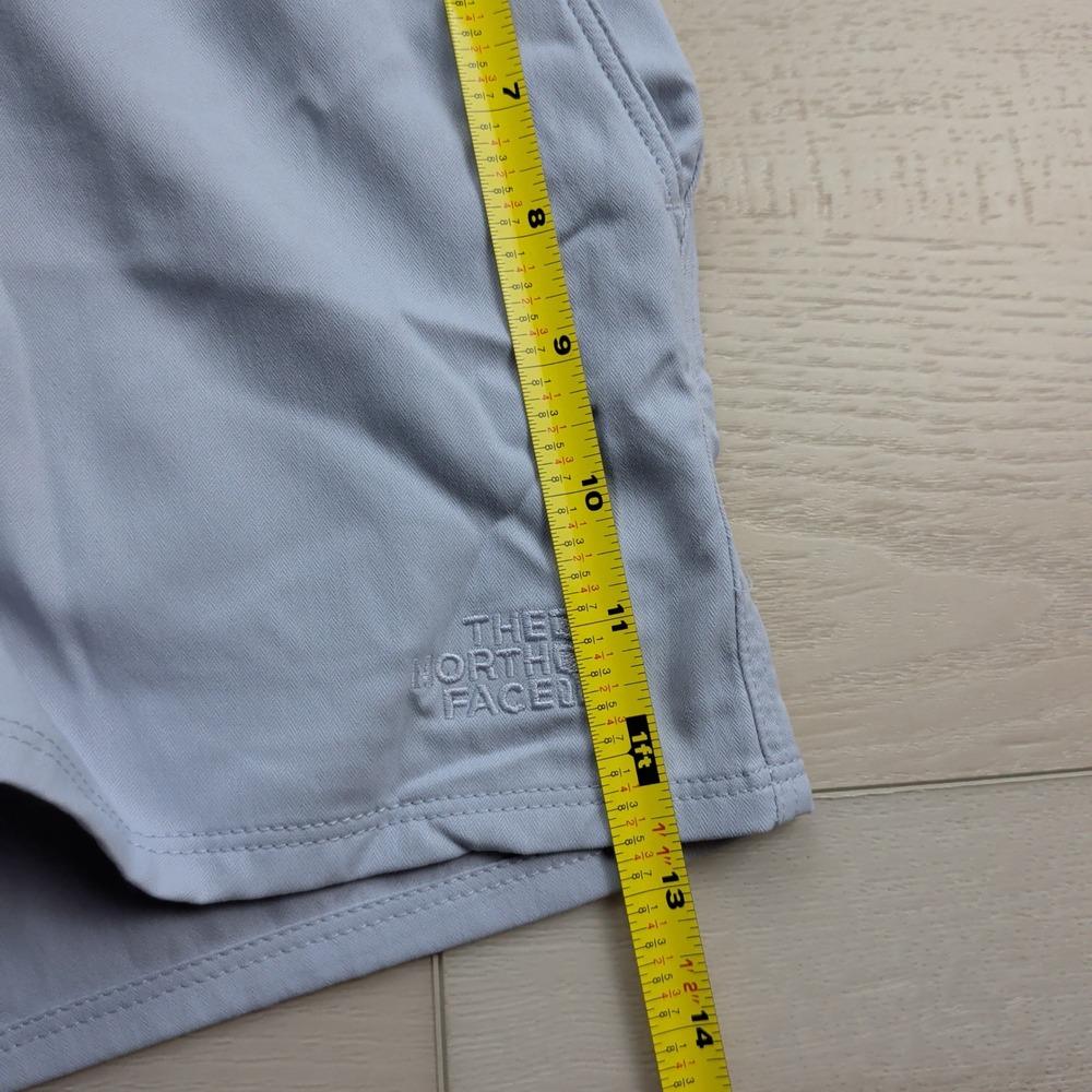 NEW The North Face Aphrodite Shorts Womens L Blue Gray Flash Dry Motion Hiking - Picture 12 of 13